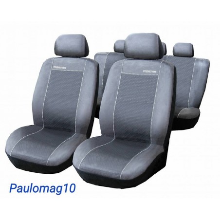 HUSE SCAUNE AUTO VOLVO S40 ALCANTARA GRI