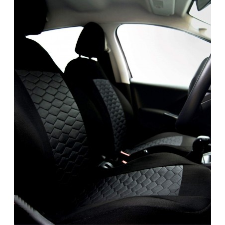 HUSE SCAUNE AUTO HYUNDAI ACCENT  TEXTIL + PIELE