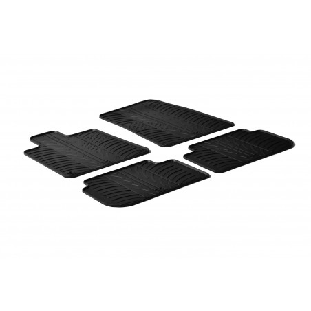 Covorase auto din cauciuc   Peugeot 407 2004+