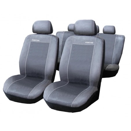 Huse Scaune Auto Peugeot 207 CC Alcantara Gri