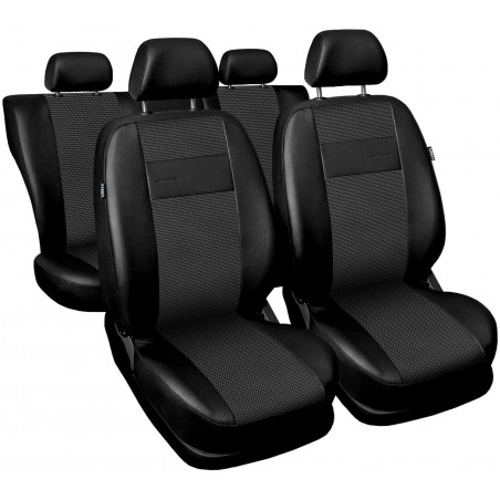Huse Scaune Auto Vw Golf 6 Plus Negru / Gri