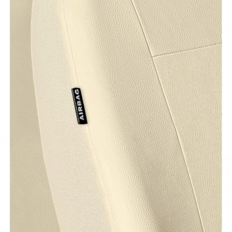 Huse Scaune Auto Mercedes W 124 Piele Crem