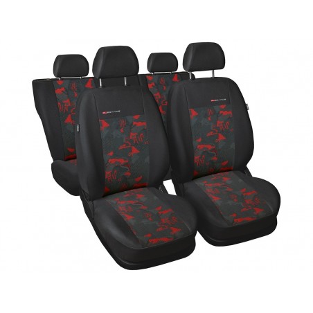HUSE SCAUNE AUTO TOYOTA COROLLA XI  - ROSU